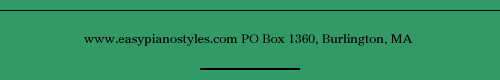 footer for piano page